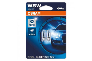 Osram Kék W5W jelzőizzó 5W termék kép: osram-cool-blue-w5w-jelzoizzo.jpg